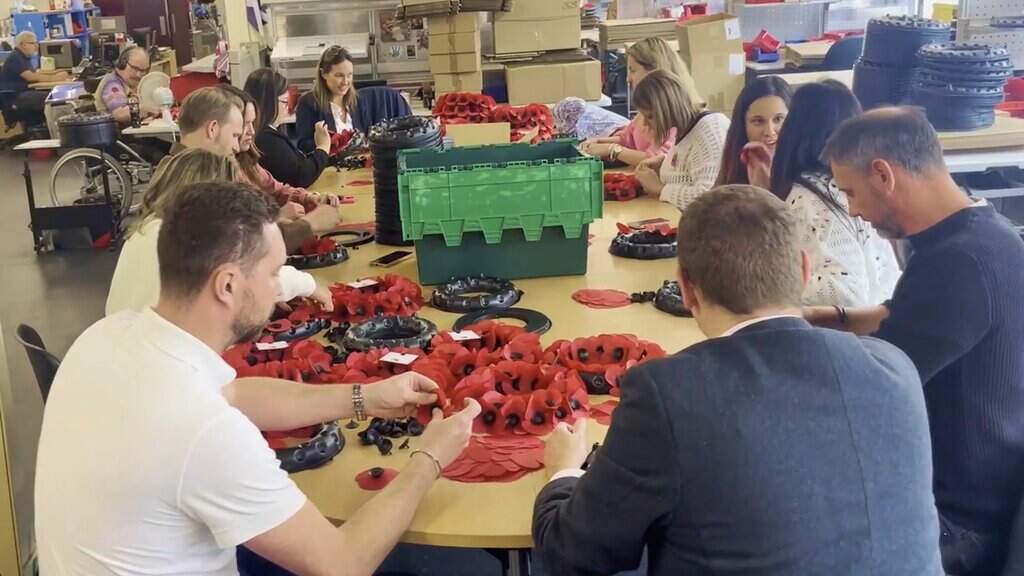 CAP Worldwide Team day at The Poppy Factory